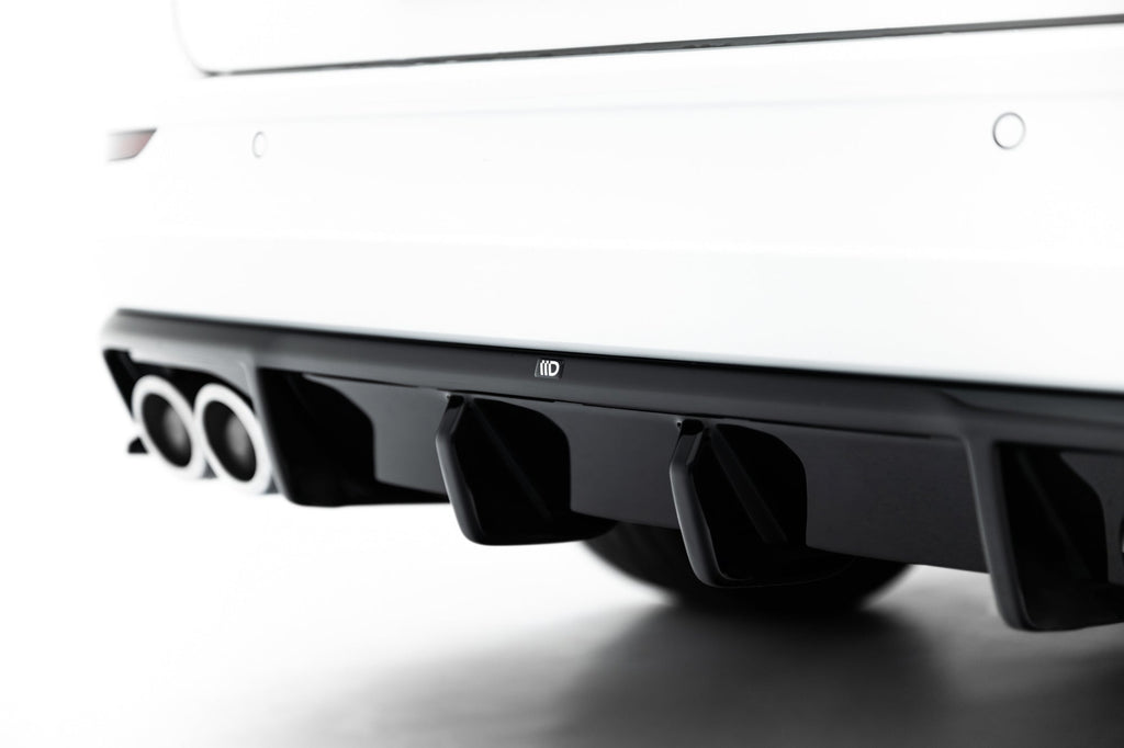 Maxton Design Difusor trasero para Volkswagen Golf R Variant Mk8 / Mk8 Facelift - imagen 2
