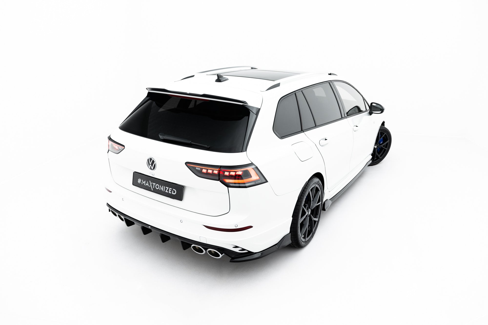 Maxton Design Difusor trasero para Volkswagen Golf R Variant Mk8 / Mk8 Facelift - imagen 4