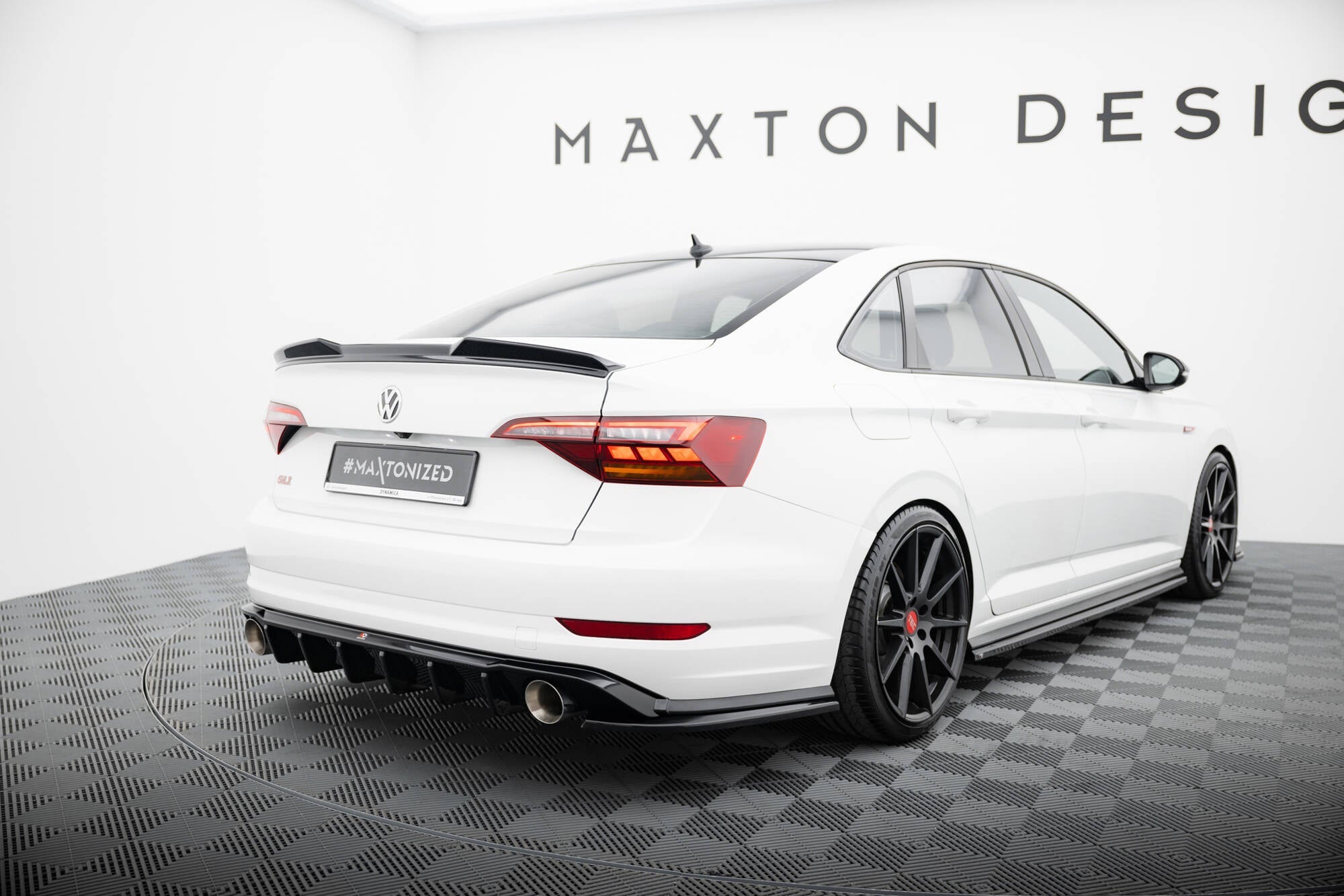 Maxton Design Difusor trasero para Volkswagen Jetta GLI Mk7 - imagen 6