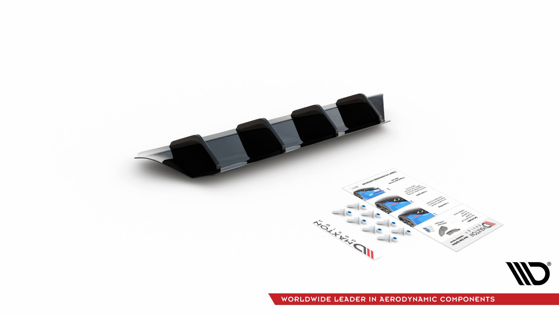 Maxton Design Difusor trasero para Volkswagen Passat B8 Facelift - imagen 5