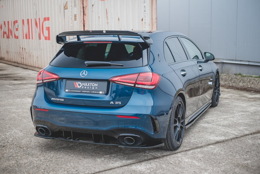 Maxton Design Alerón Side Extensions para Mercedes A35 AMG Hatchback W177 - imagen 4