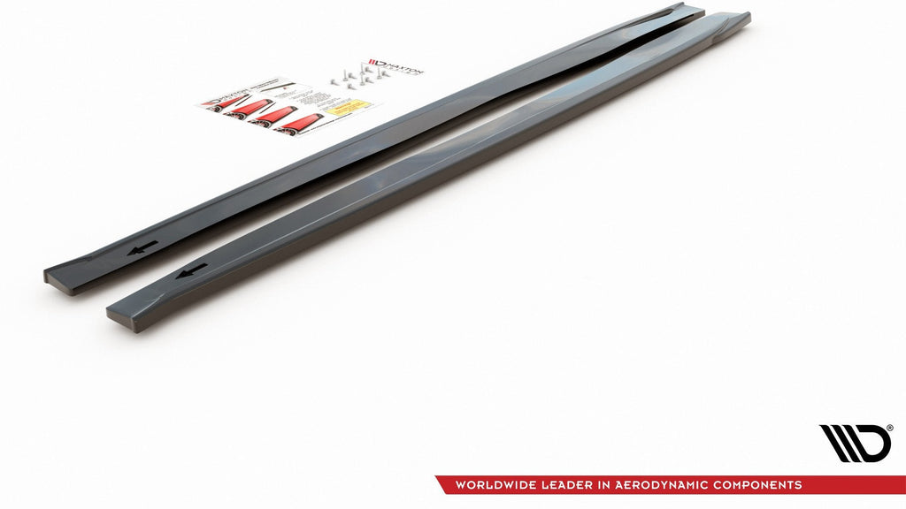 Maxton Design Difusores de taloneras laterales para Abarth 124 Spider - imagen 6