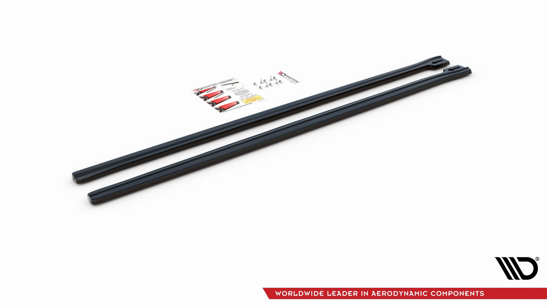 Maxton Design Difusores de taloneras laterales para Abarth 595 Mk1 Facelift - imagen 3