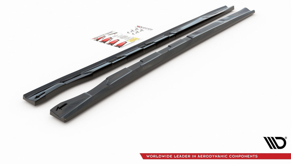 Maxton Design Difusores de taloneras laterales para Alfa Romeo 156 Facelift - imagen 6