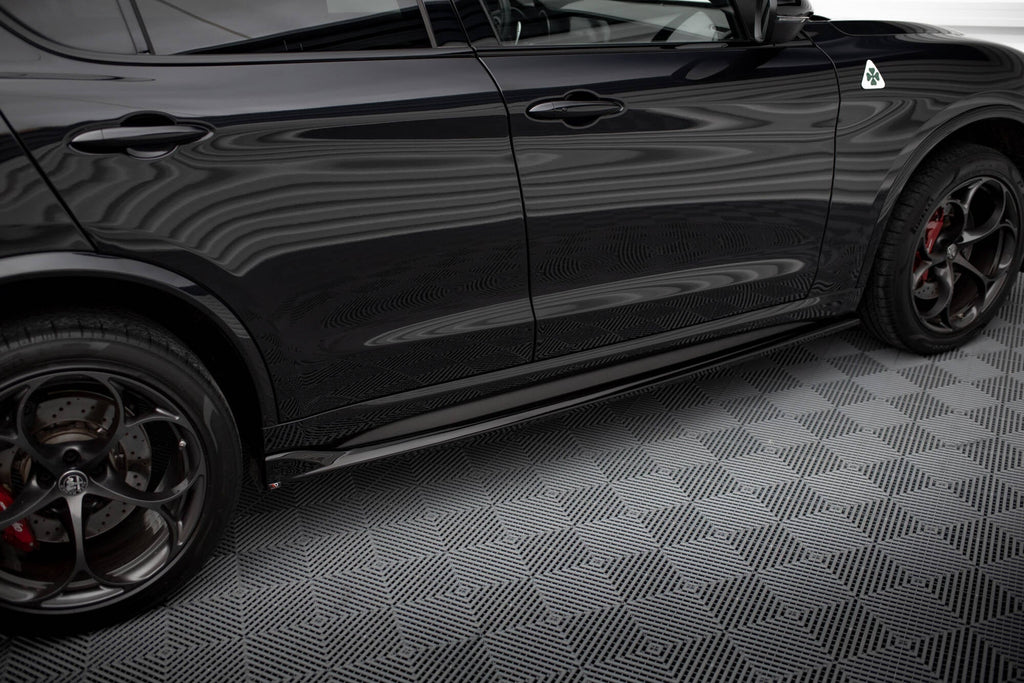 Maxton Design Difusores de taloneras laterales para Alfa Romeo Stelvio Quadrifoglio Mk1 - imagen 3