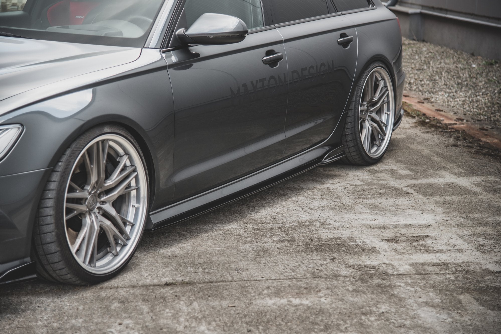 Maxton Design Difusores de taloneras laterales para Audi A6 / A6 C7 S-line/ S6 C7 Facelift - imagen 1