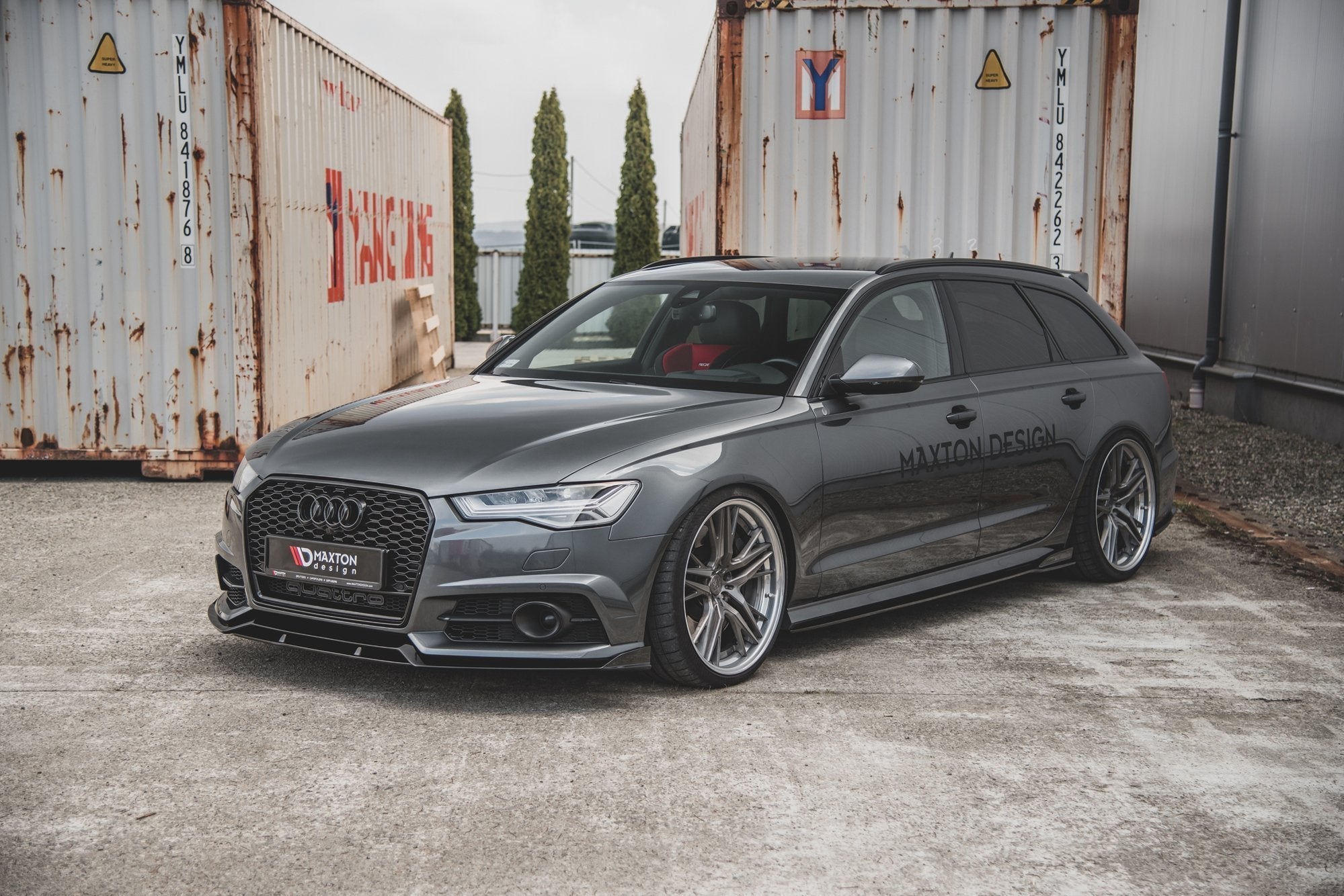 Maxton Design Difusores de taloneras laterales para Audi A6 / A6 C7 S-line/ S6 C7 Facelift - imagen 2