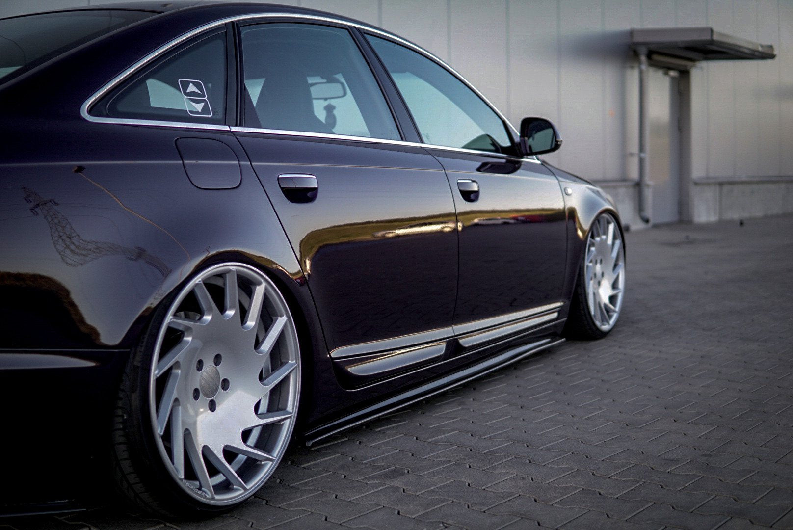 Maxton Design Side Skrits Diffusers para Audi A6 S-Line C6 / C6 Facelift - imagen 6