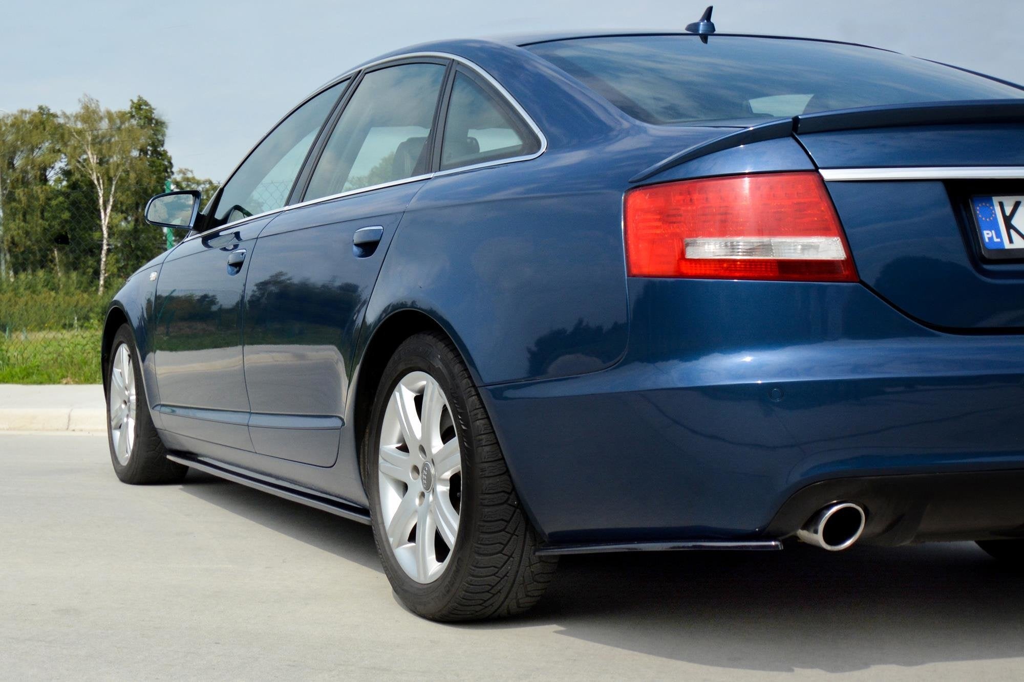 Maxton Design Side Skrits Diffusers para Audi A6 S-Line C6 / C6 Facelift - imagen 4