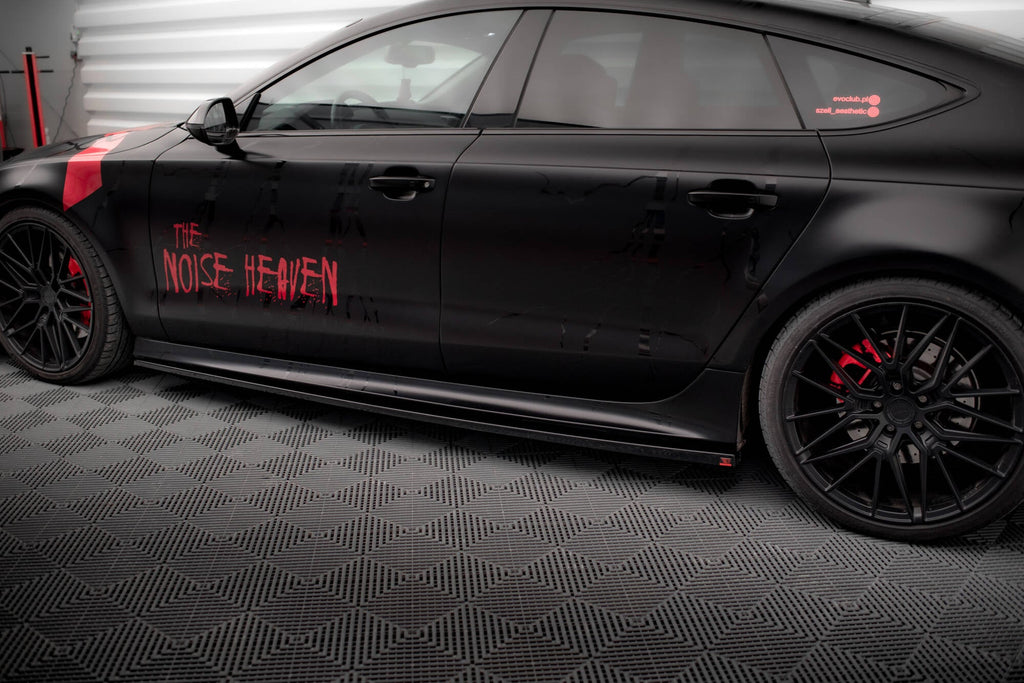 Maxton Design Difusores de taloneras laterales para Audi A7 RS7 LOOK C7 - imagen 2