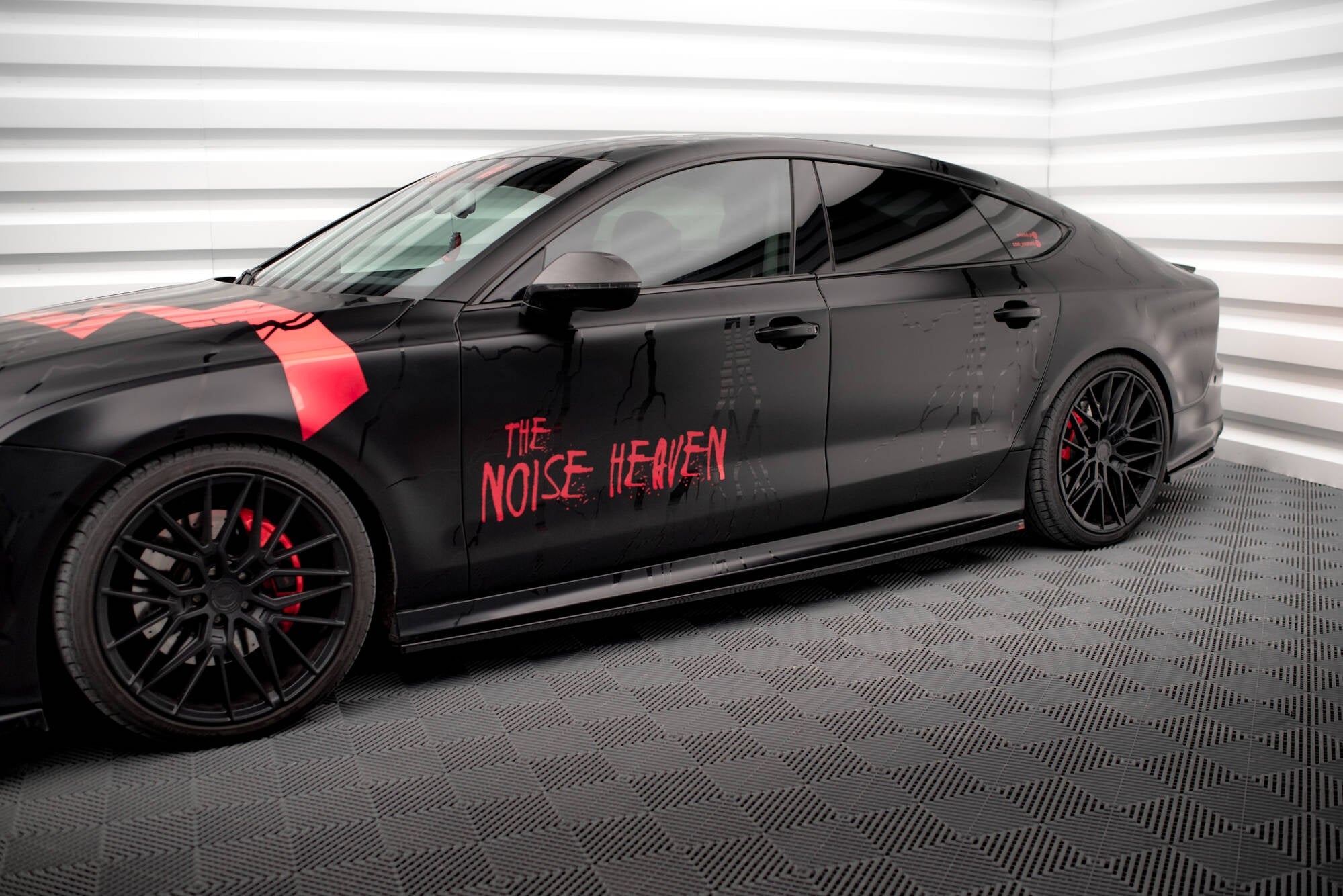 Maxton Design Difusores de taloneras laterales para Audi A7 RS7 LOOK C7 - imagen 1
