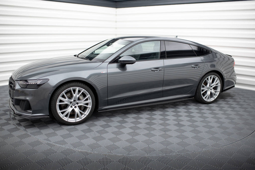 Maxton Design Difusores de taloneras laterales para Audi A7 S-Line C8 / S7 C8 / C8 Facelift / S7 Facelift - imagen 2