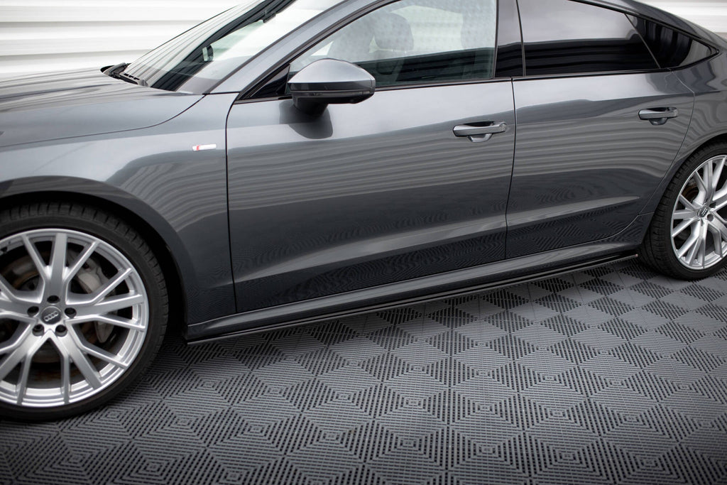 Maxton Design Difusores de taloneras laterales para Audi A7 S-Line C8 / S7 C8 / C8 Facelift / S7 Facelift - imagen 1