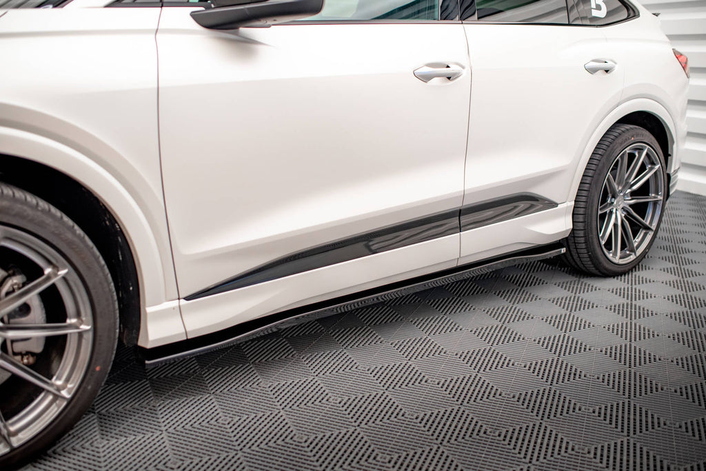 Maxton Design Difusores de taloneras laterales para Audi Q4 e-tron Sportback S-line Mk1 - imagen 1