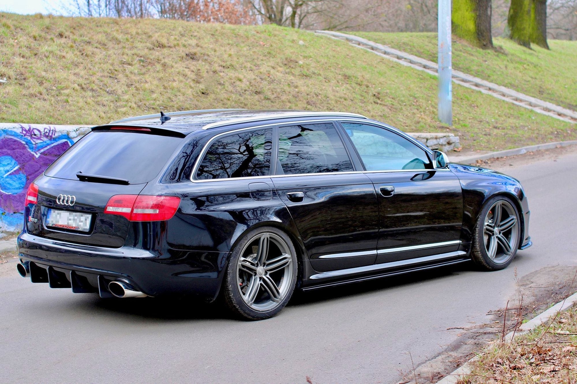 Maxton Design Difusores de taloneras laterales para Audi RS6 C6 - imagen 4