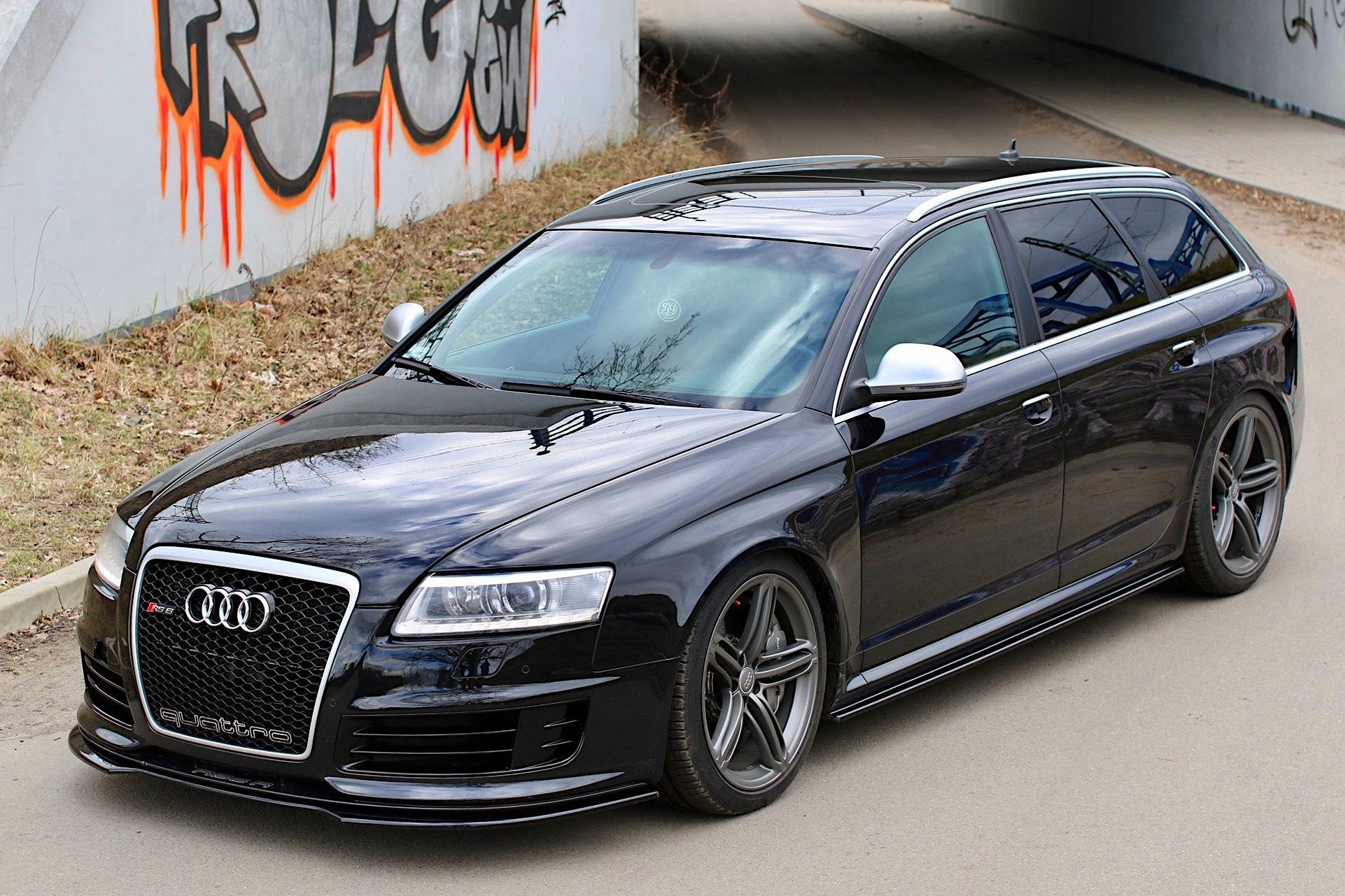 Maxton Design Difusores de taloneras laterales para Audi RS6 C6 - imagen 1