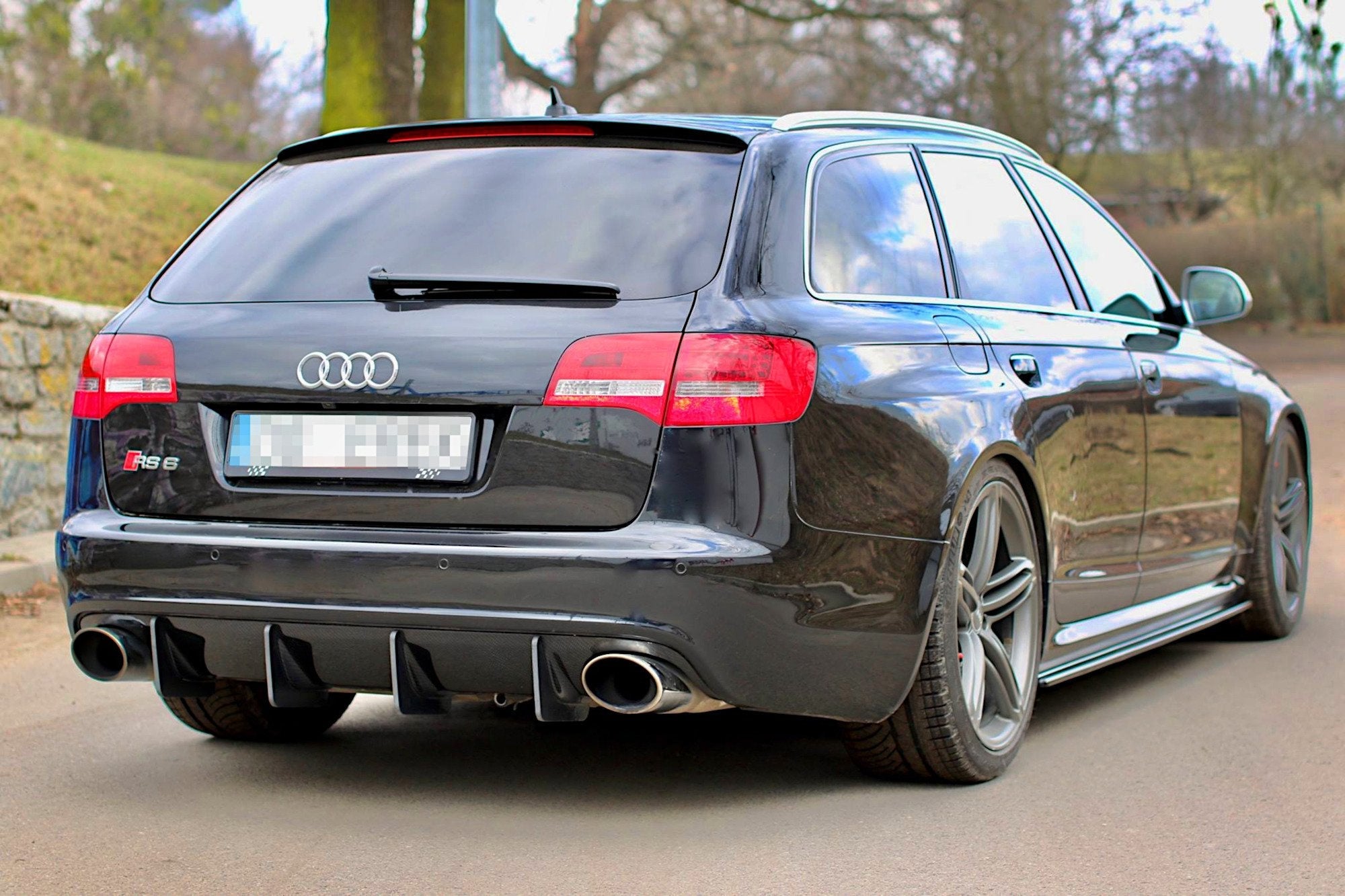 Maxton Design Difusores de taloneras laterales para Audi RS6 C6 - imagen 5