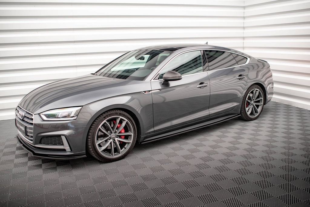 Maxton Design Difusores de taloneras laterales para Audi S5 / A5 S-Line F5 Sportback - imagen 2