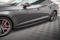 Maxton Design Difusores de taloneras laterales para Audi S5 / A5 S-Line F5 Sportback - imagen 1