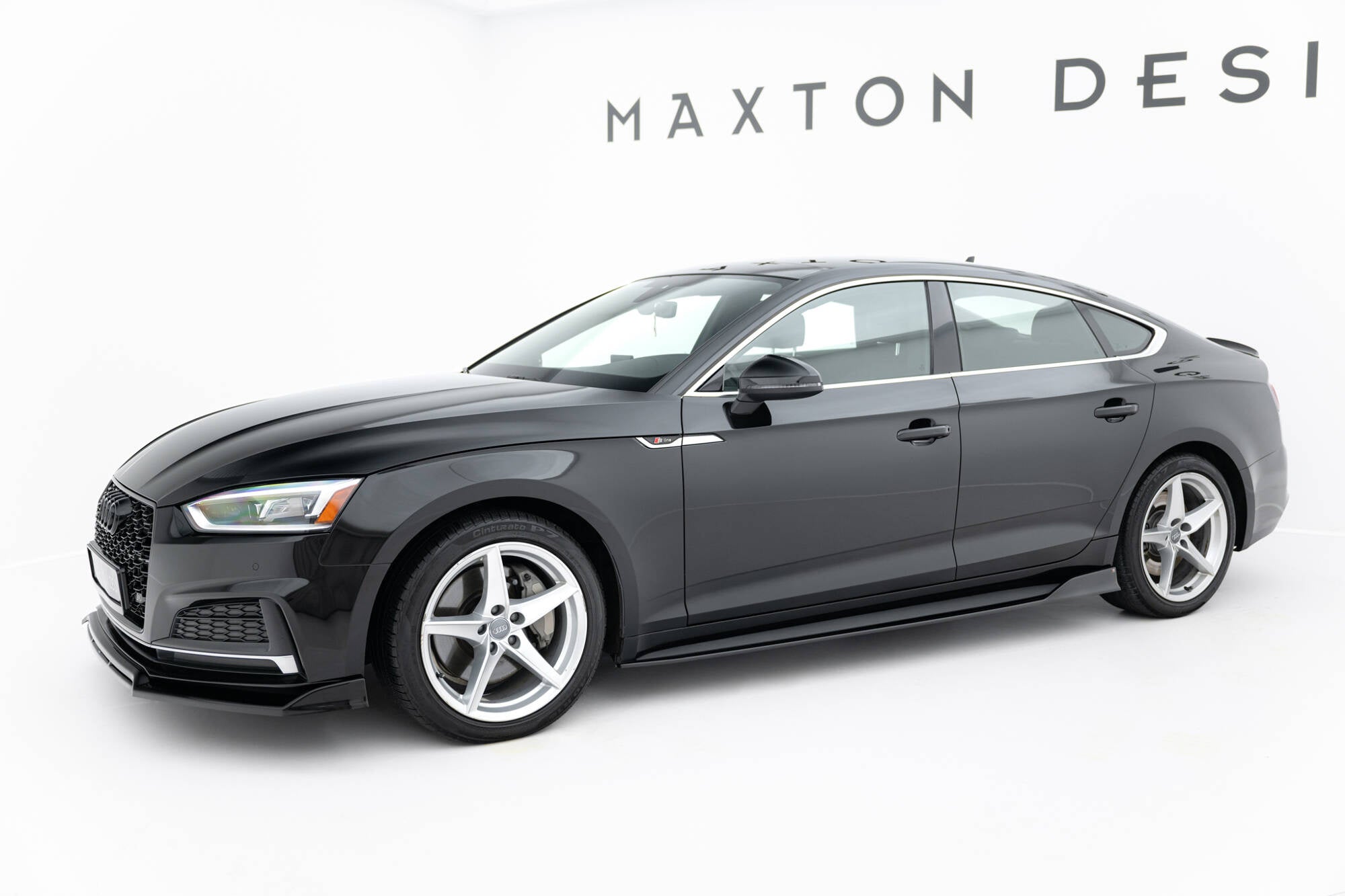 Maxton Design Difusores de taloneras laterales para Audi S5 / A5 S-Line Sportback F5 - imagen 2
