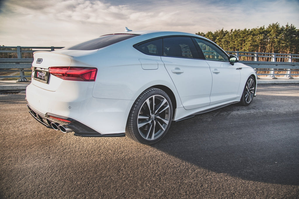 Maxton Design Difusores de taloneras laterales para Audi S5 / A5 S-Line Sportback F5 Facelift - imagen 2