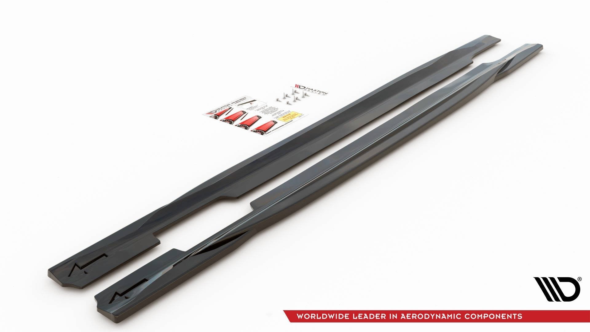 Maxton Design Difusores de taloneras laterales para Audi S5 / A5 S-Line Sportback F5 Facelift - imagen 3