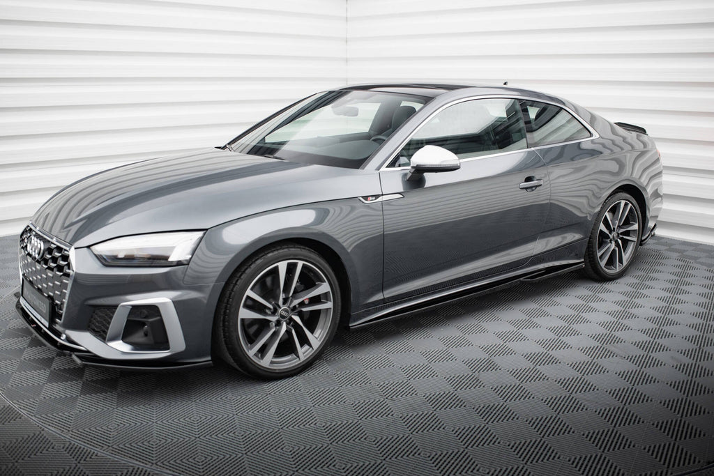 Maxton Design Difusores de taloneras laterales para Audi S5 Coupe / A5 S-Line Coupe F5 Facelift - imagen 2