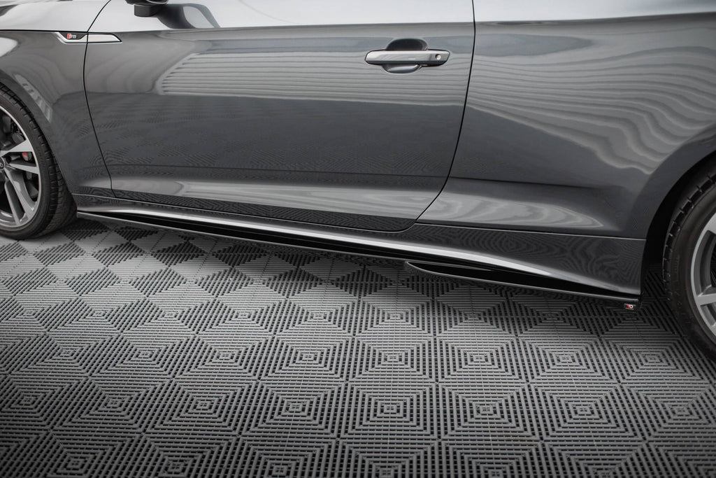 Maxton Design Difusores de taloneras laterales para Audi S5 Coupe / A5 S-Line Coupe F5 Facelift - imagen 3
