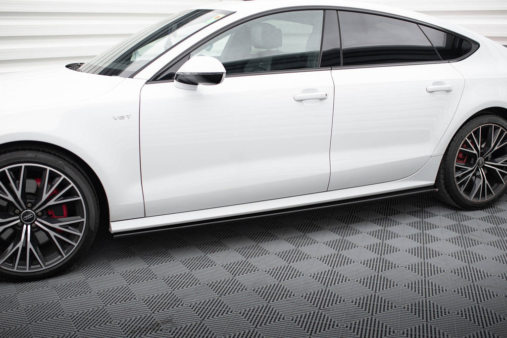 Maxton Design Difusores de taloneras laterales para Audi S7 / A7 S-Line C7 Facelift - imagen 3