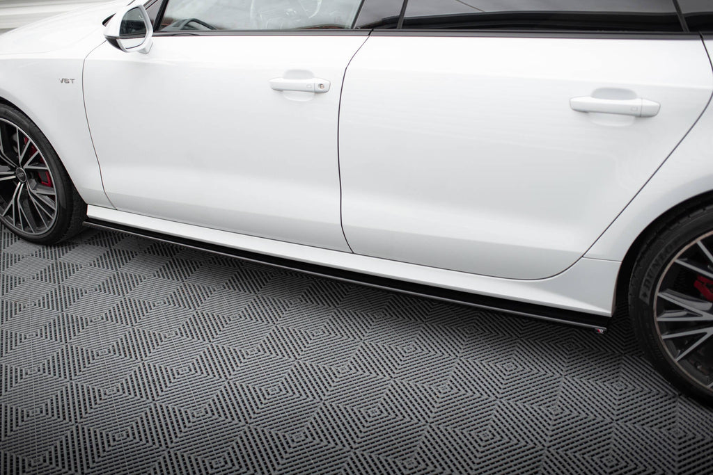 Maxton Design Difusores de taloneras laterales para Audi S7 / A7 S-Line C7 Facelift - imagen 1