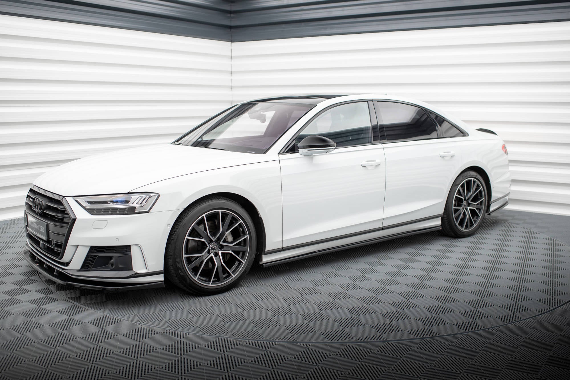 Maxton Design Difusores de taloneras laterales para Audi S8 / A8 S-Line D5 - imagen 4