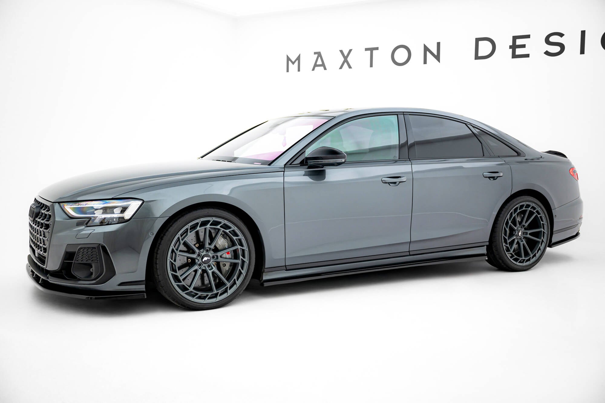Maxton Design Difusores de taloneras laterales para Audi S8 / A8 S-Line D5 Facelift - imagen 2