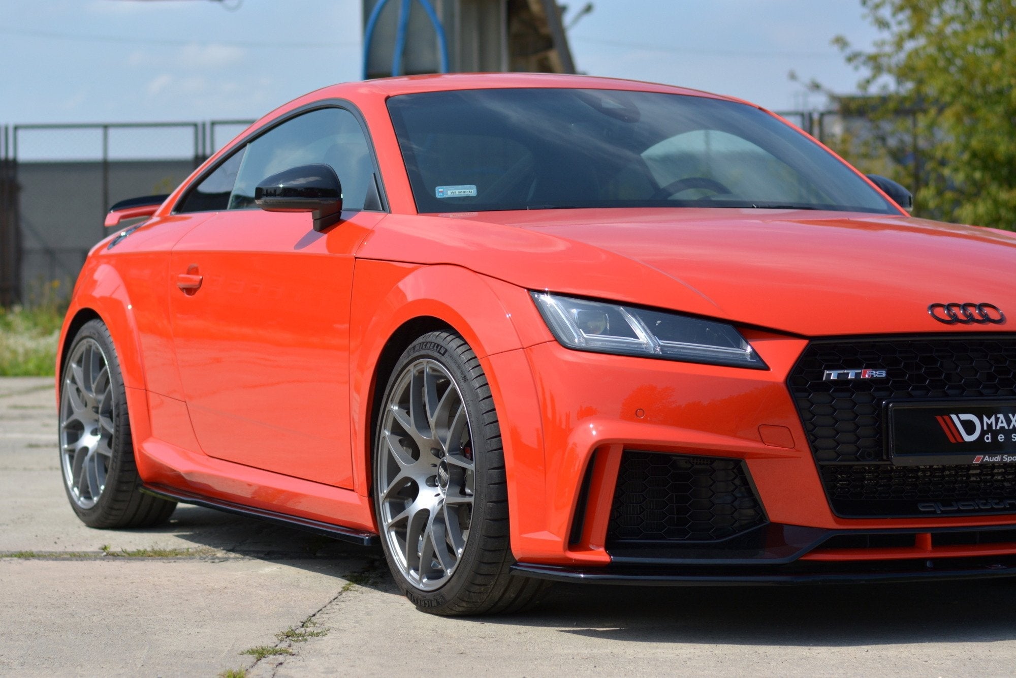 Maxton Design Difusores de taloneras laterales para Audi TT RS 8S - imagen 2