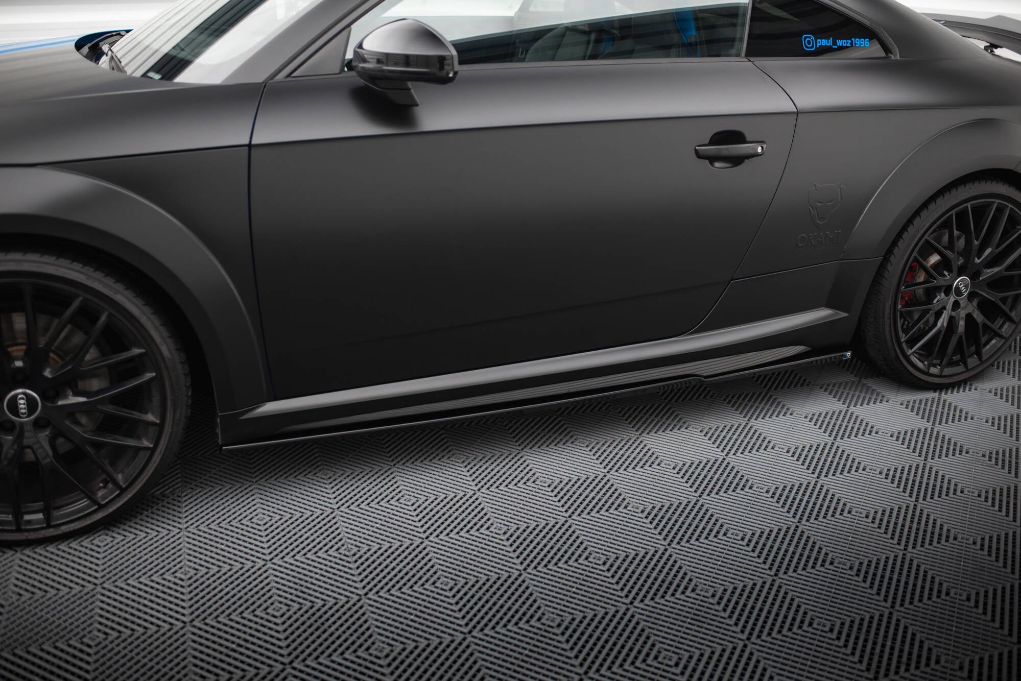 Maxton Design Difusores de taloneras laterales para Audi TT S / TT S-Line 8S Facelift - imagen 1