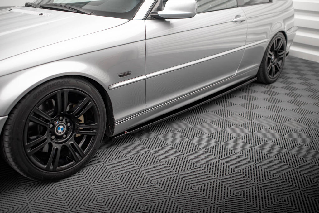 Maxton Design Difusores de taloneras laterales para BMW 3 Coupe E46 - imagen 1