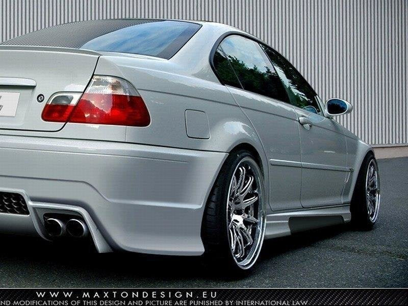 Maxton Design Taloneras laterales para BMW 3 E46 - 4 Door Saloon Generation V - imagen 1