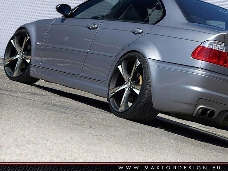 Maxton Design Taloneras laterales para BMW 3 E46 - 4 Door Saloon M3 LOOK - imagen 1