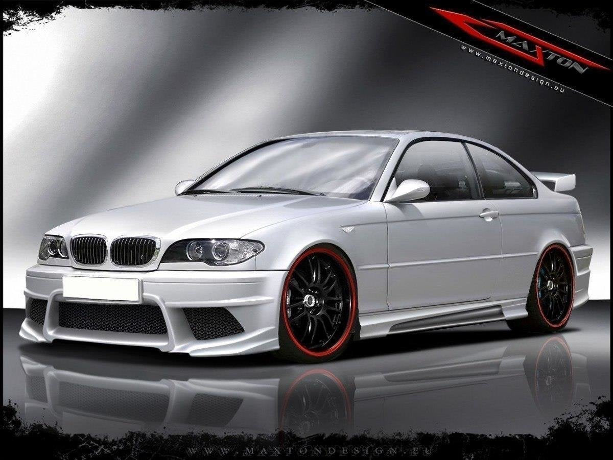 Maxton Design Taloneras laterales para BMW 3 E46 Coupe & Cabrio Generation V - imagen 1