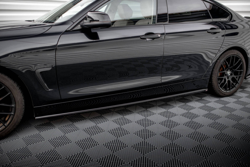 Maxton Design Difusores de taloneras laterales para BMW 4 Coupe / Gran Coupe / Cabrio F32 / F36 / F33 - imagen 1