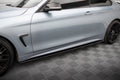 Maxton Design Difusores de taloneras laterales para BMW 4 Coupe / Gran Coupe / Cabrio M-Pack F32 / F36 / F33 - imagen 1