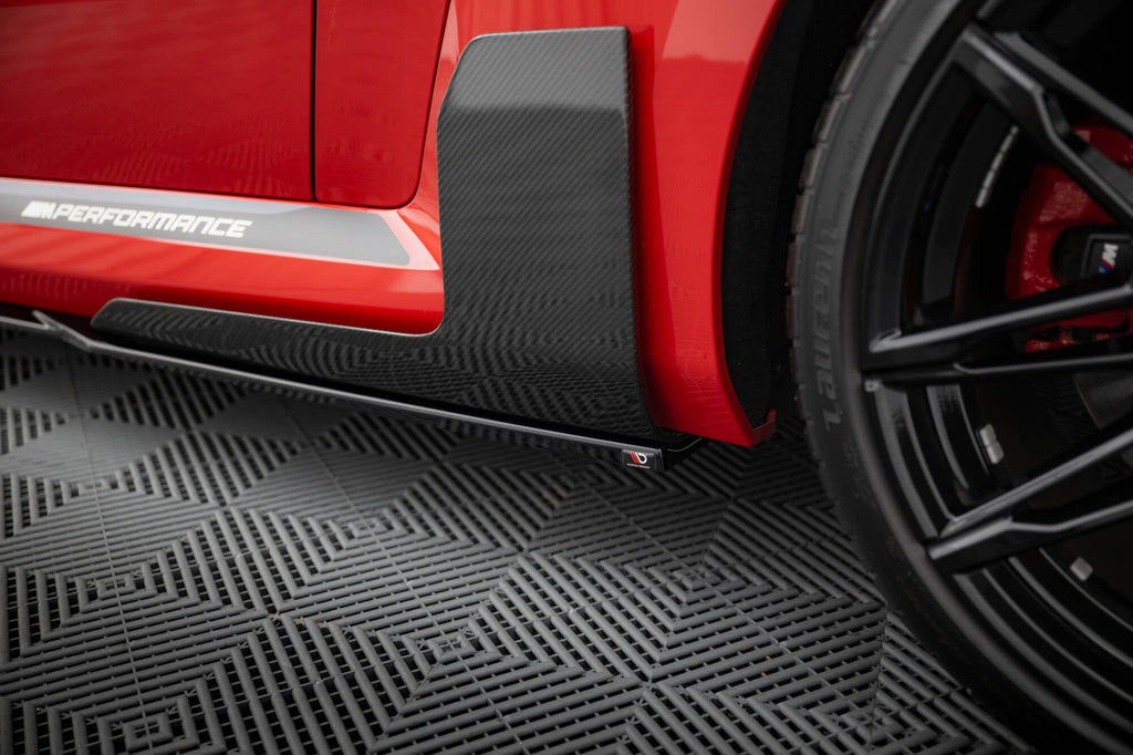 Maxton Design Difusores de taloneras laterales para BMW M2 M-Performance G87 - imagen 5
