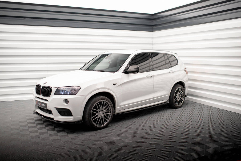 Maxton Design Difusores de taloneras laterales para BMW X3 M-Pack F25 - imagen 3