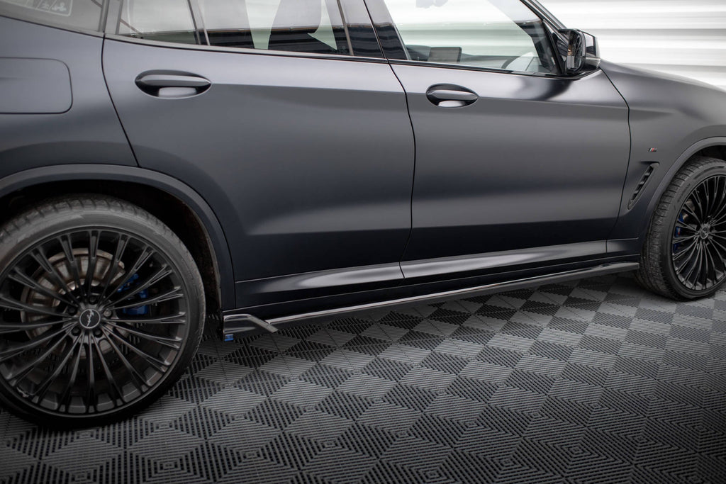 Maxton Design Difusores de taloneras laterales para BMW X3 M-Pack G01 Facelift - imagen 2