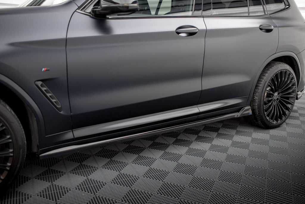 Maxton Design Difusores de taloneras laterales para BMW X3 M-Pack G01 Facelift - imagen 1