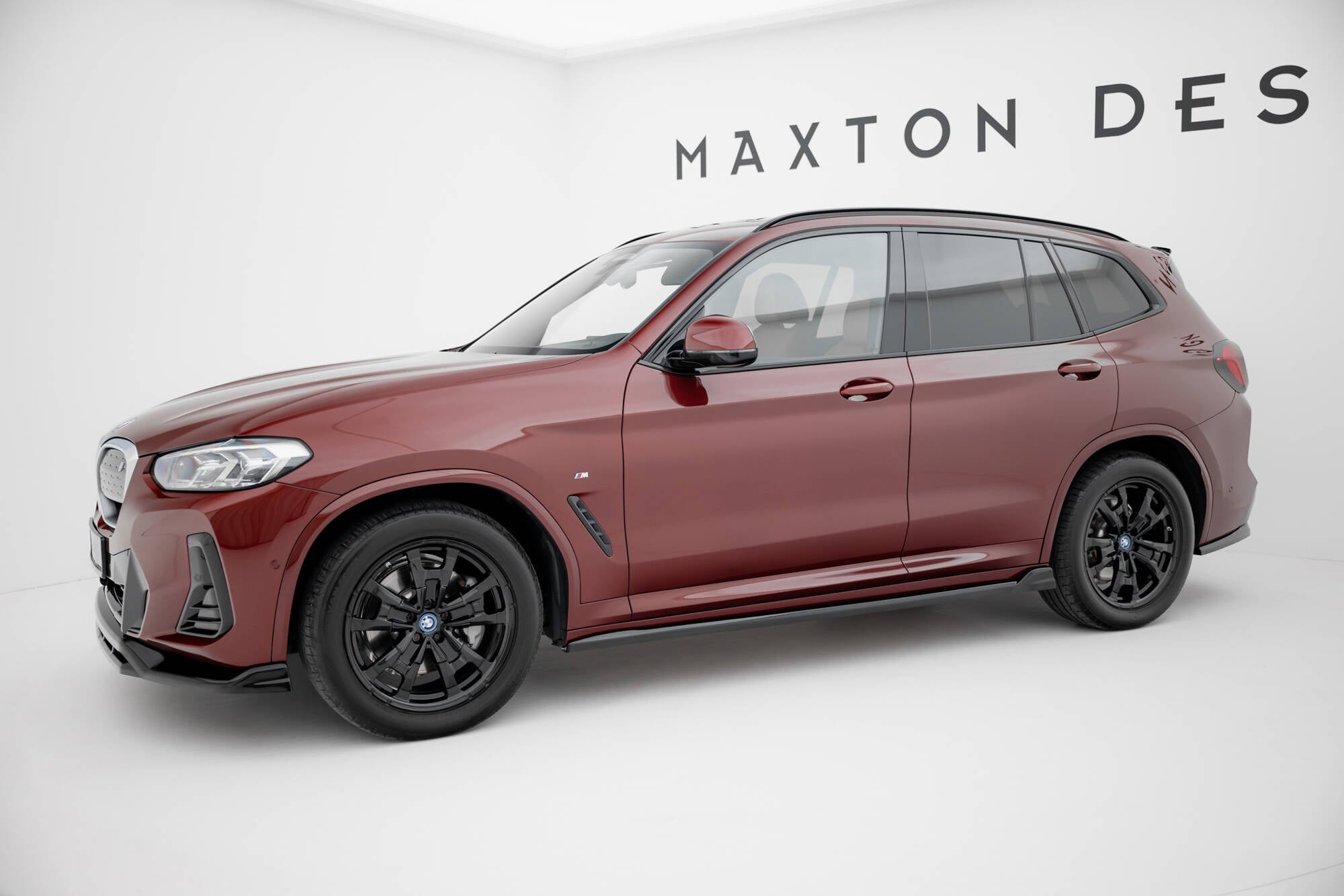 Maxton Design Difusores de taloneras laterales para BMW iX3 M-Pack G08 Facelift - imagen 2