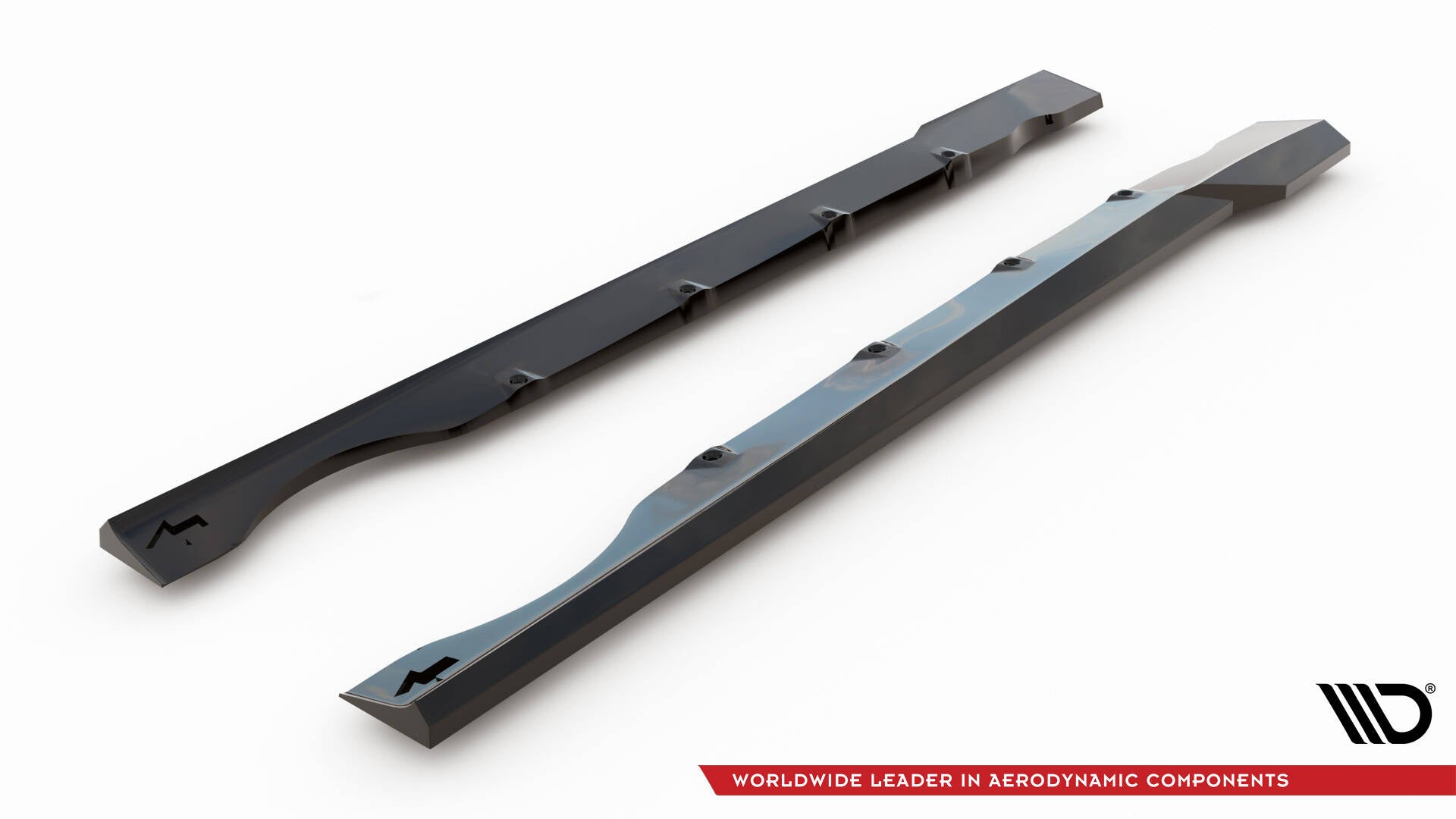 Maxton Design Difusores de taloneras laterales para Brabus Smart Fortwo C451 Facelift - imagen 4