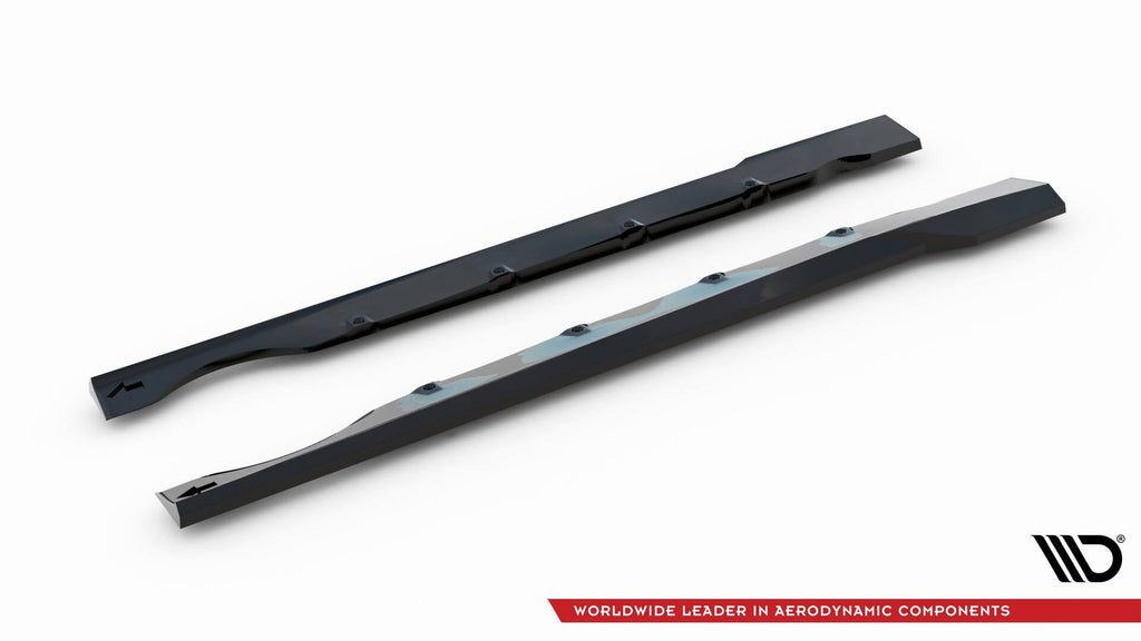 Maxton Design Difusores de taloneras laterales para Brabus Smart Fortwo C451 Facelift - imagen 5