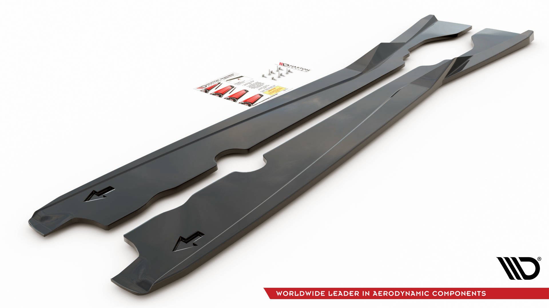 Maxton Design Difusores de taloneras laterales para Chevrolet Corvette C8 - imagen 4