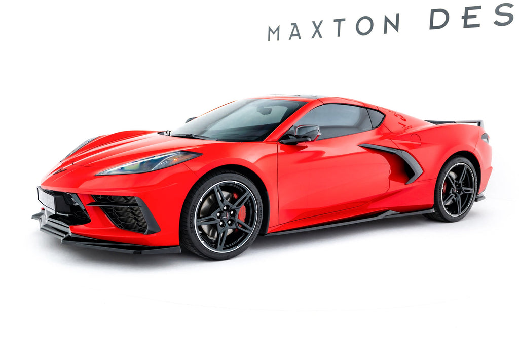 Maxton Design Difusores de taloneras laterales para Chevrolet Corvette C8 - imagen 3