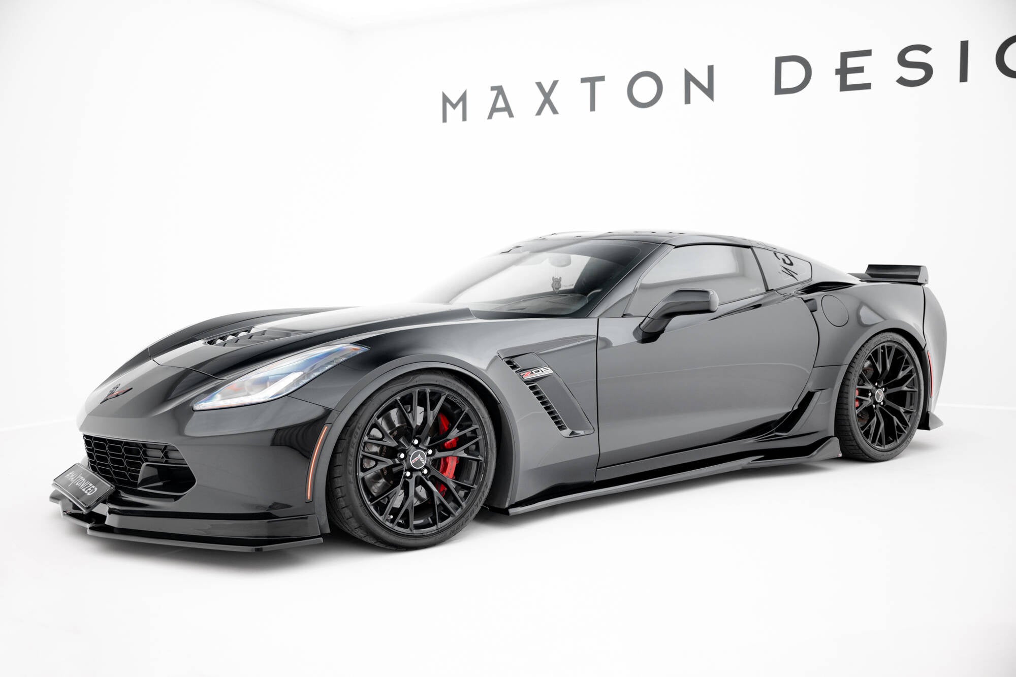 Maxton Design Difusores de taloneras laterales para Chevrolet Corvette Z06 C7 - imagen 2